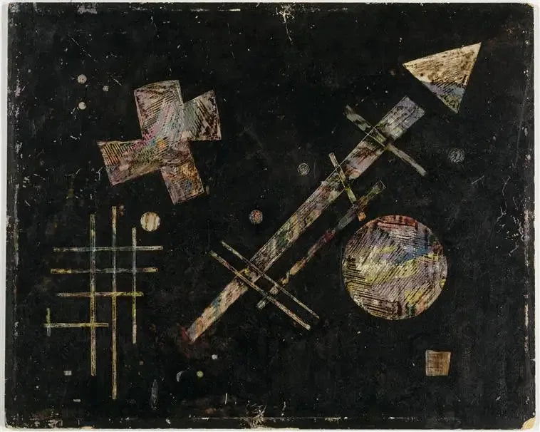 Einzelne Fäden - Vassily Kandinsky