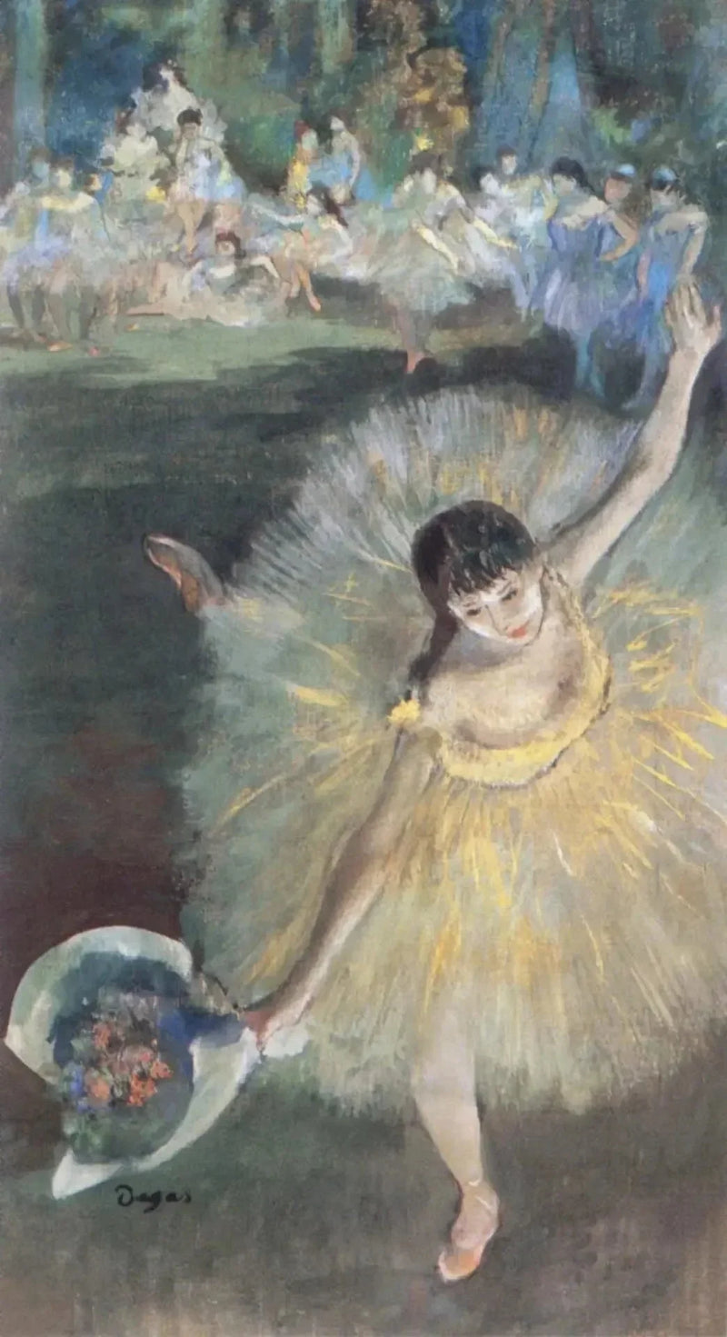 Ende der Arabeske - Edgar Degas