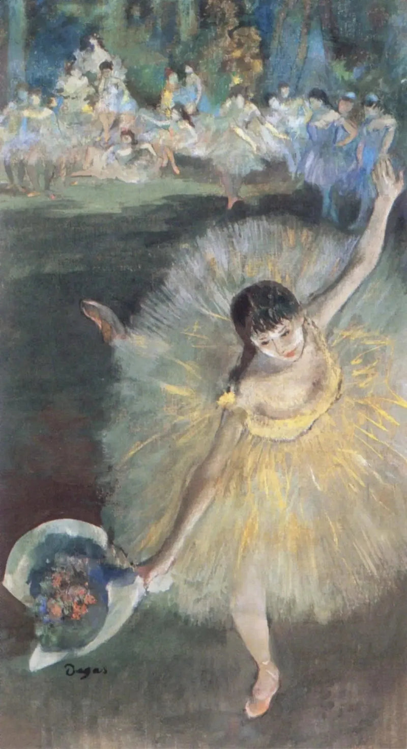 Ende der Arabeske - Edgar Degas