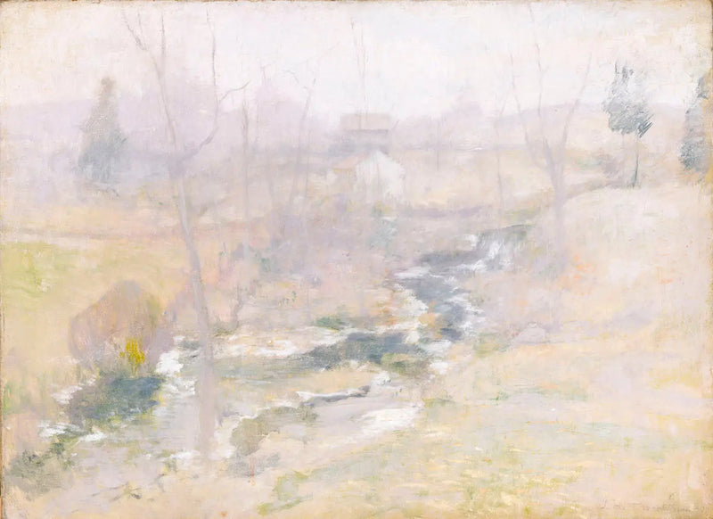 Ende des Winters - John Henry Twachtman