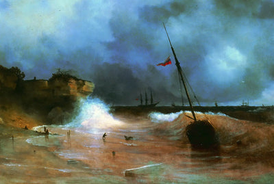 Fin de la tempête - Ivan Aïvazovski - Alpha Reproduction