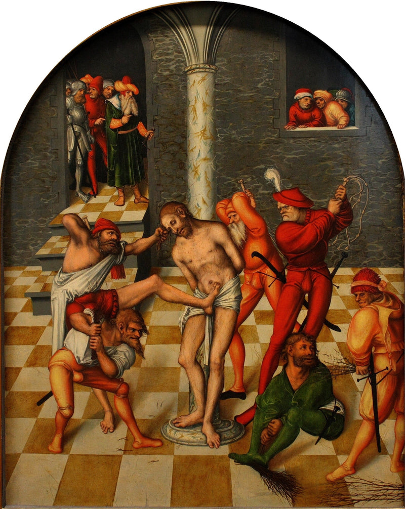 Geißelung Christi - Lucas Cranach der Ältere