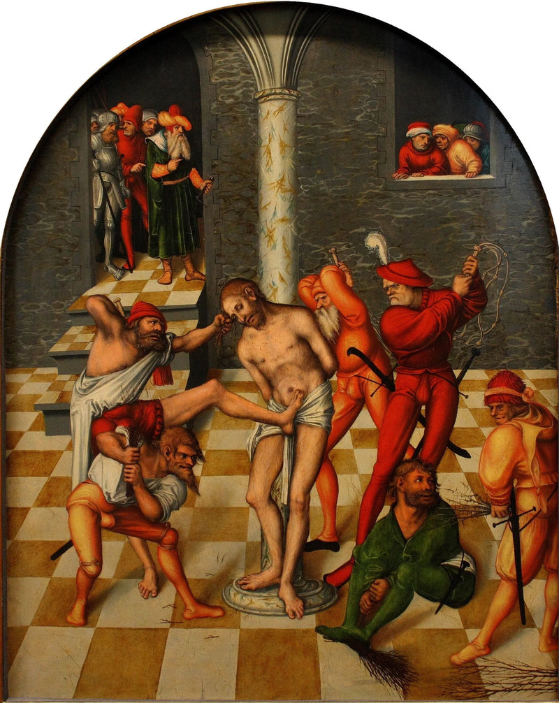 Geißelung Christi - Lucas Cranach der Ältere