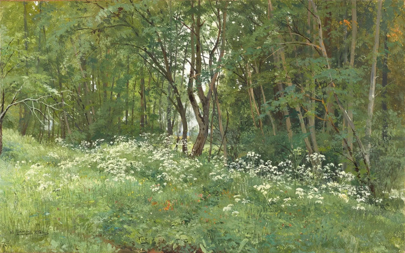 Blumen am Waldrand - Ivan Chichkine