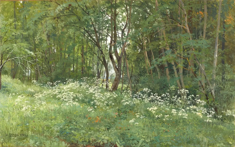 Blumen am Waldrand - Ivan Chichkine