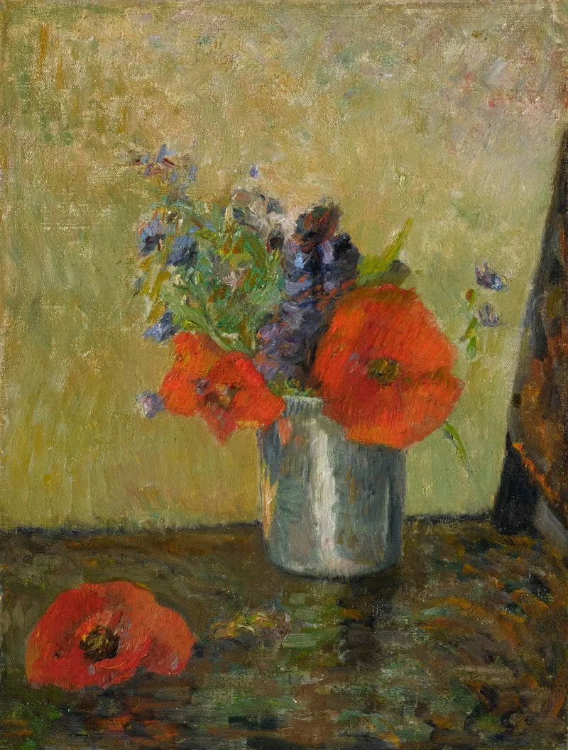 Sommerblumen in einem Becher - Paul Gauguin