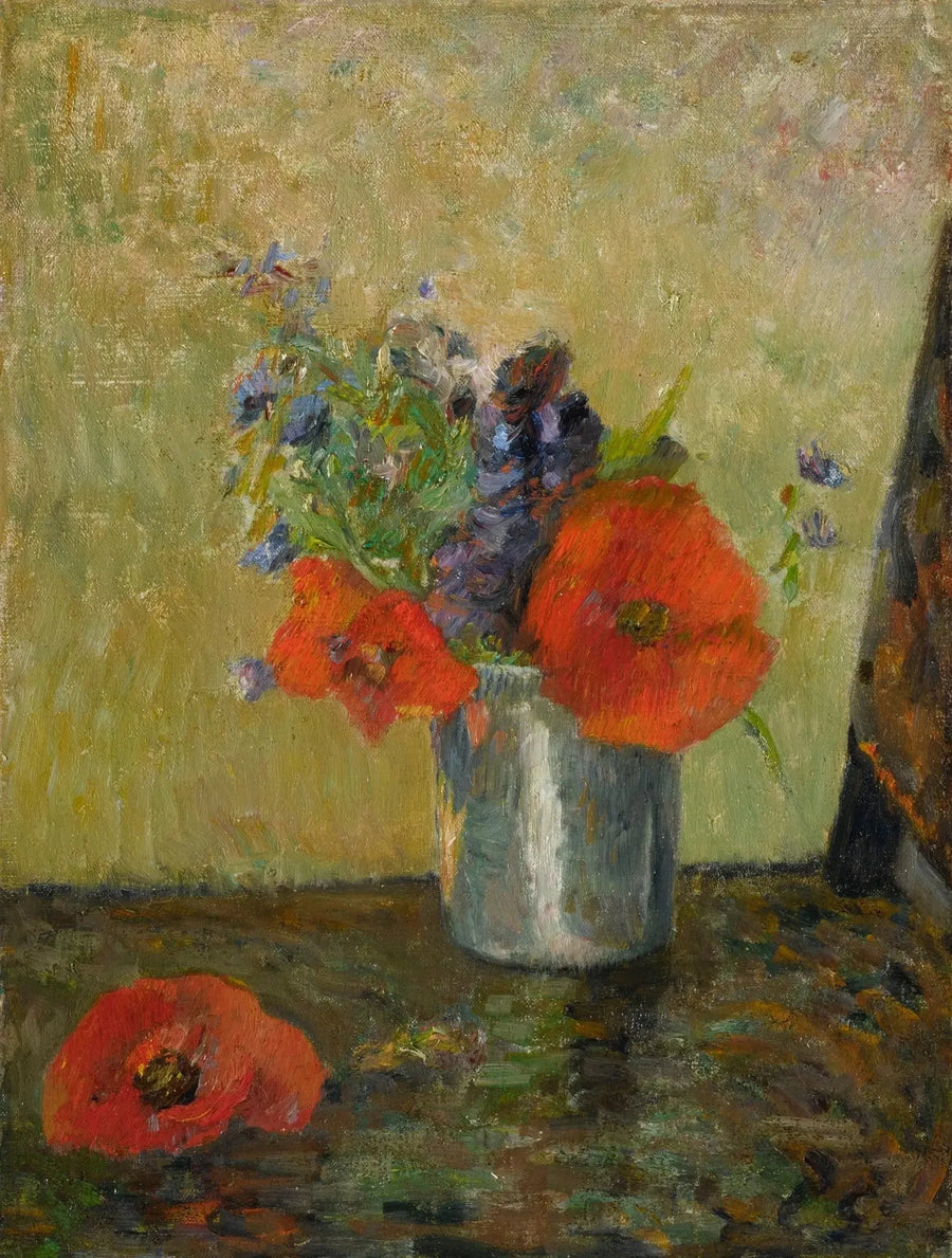 Sommerblumen in einem Becher - Paul Gauguin