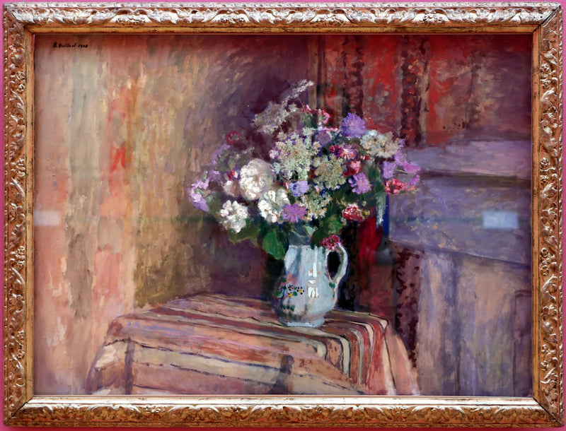 Blumen in einer Vase - Édouard Vuillard