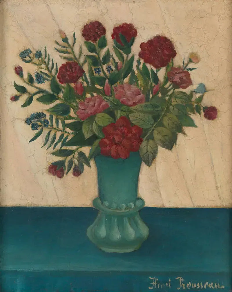Blumen in einer Vase - Henri Rousseau