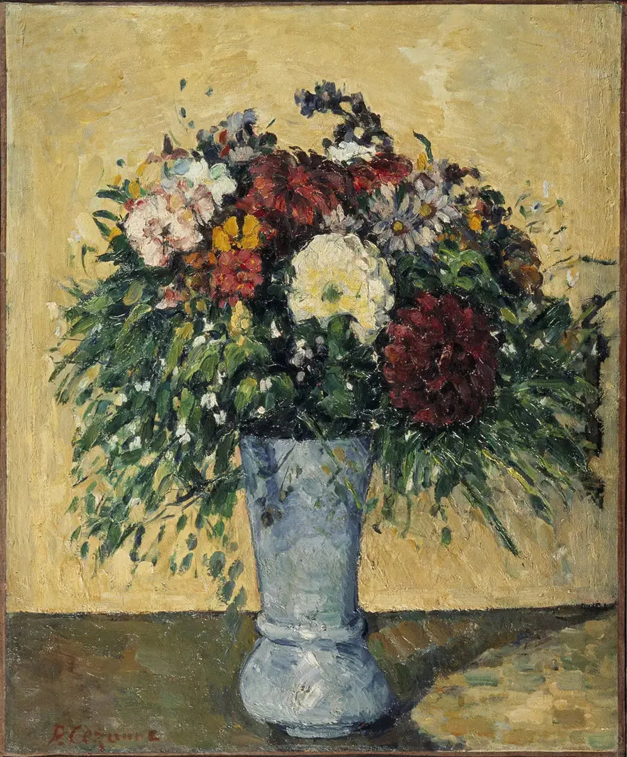 Blumen in einer Vase - Paul Cézanne