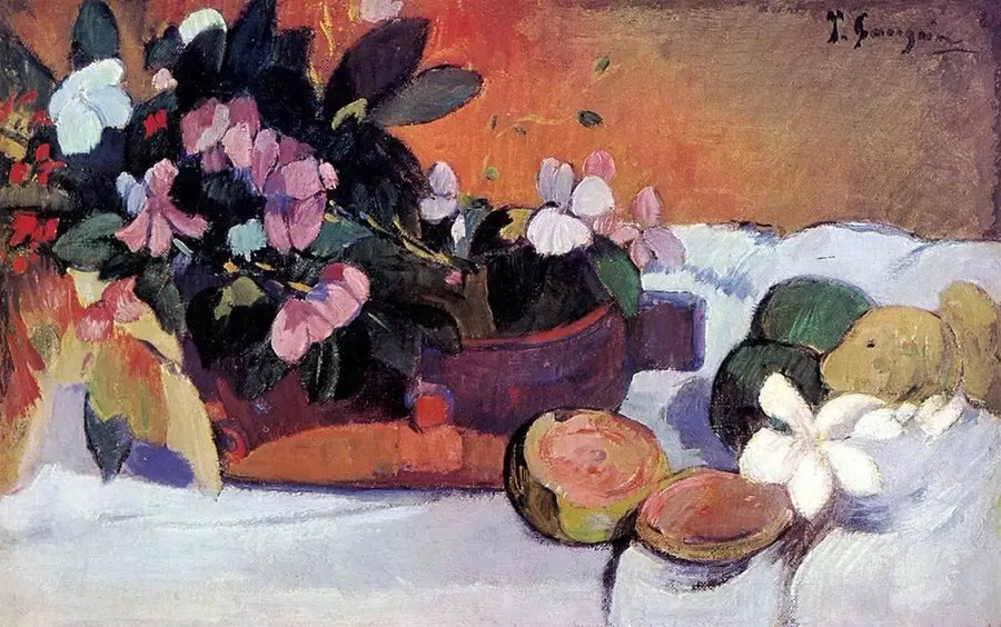Blumen in einer Schüssel - Paul Gauguin