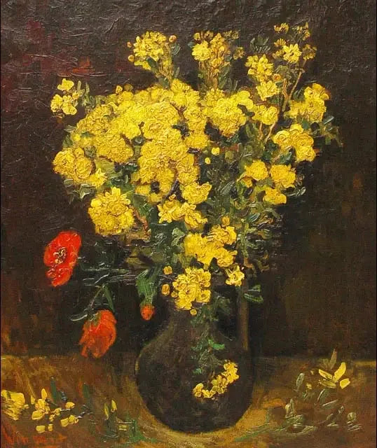 Mohnblumen - Vincent van Gogh