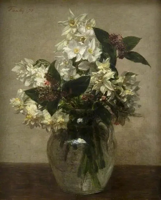 Frühlingsblumen - Henri Fantin-Latour
