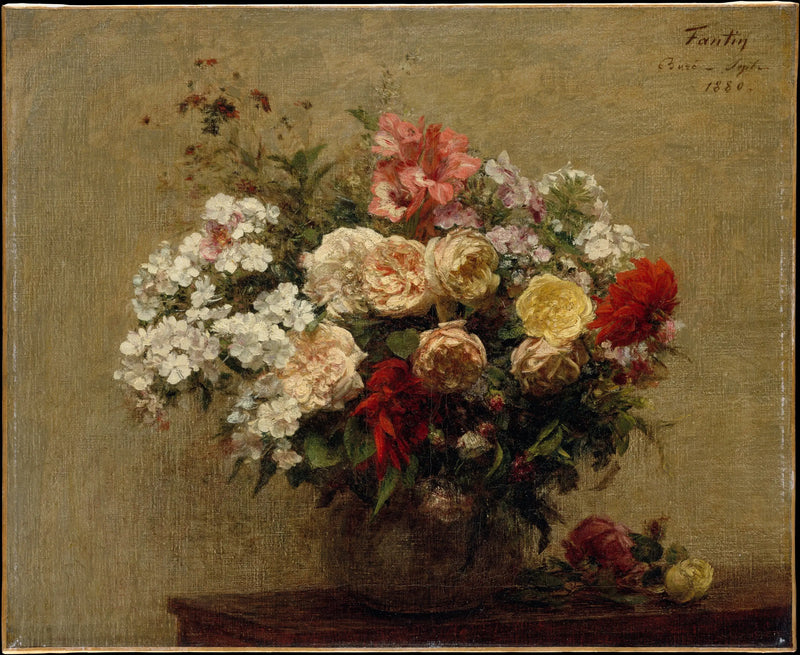 Sommerblumen - Henri Fantin-Latour