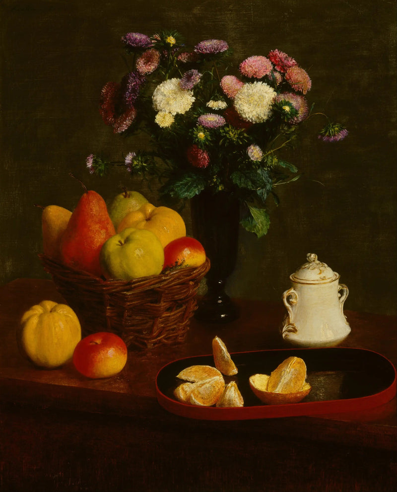 Blumen und Früchte - Henri Fantin-Latour