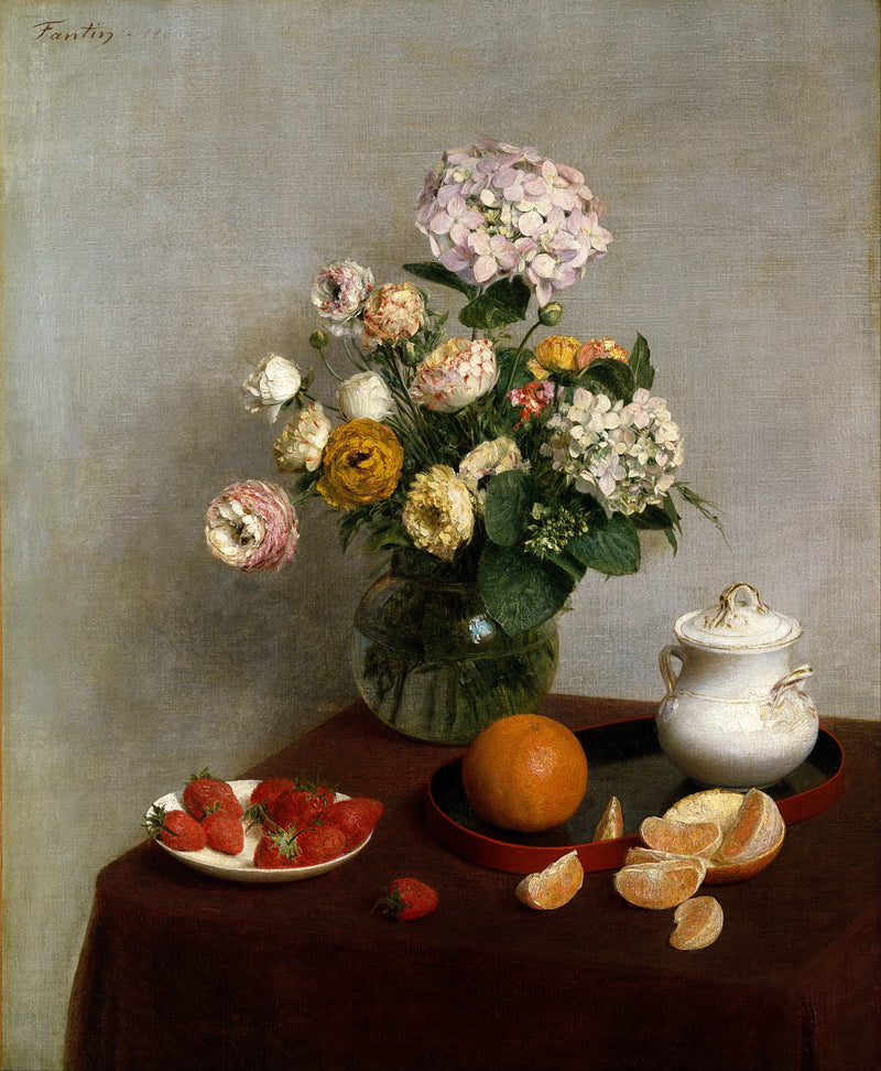 Blumen und Früchte - Henri Fantin-Latour