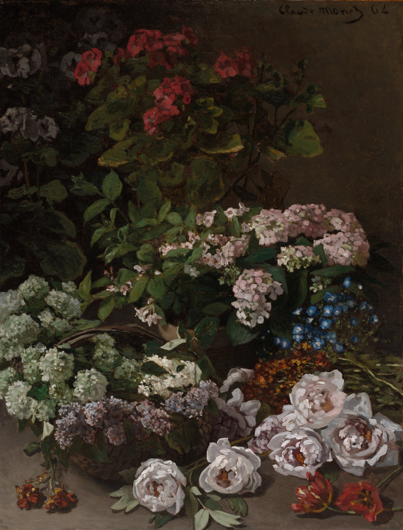 Frühlingsblumen W20 - Claude Monet