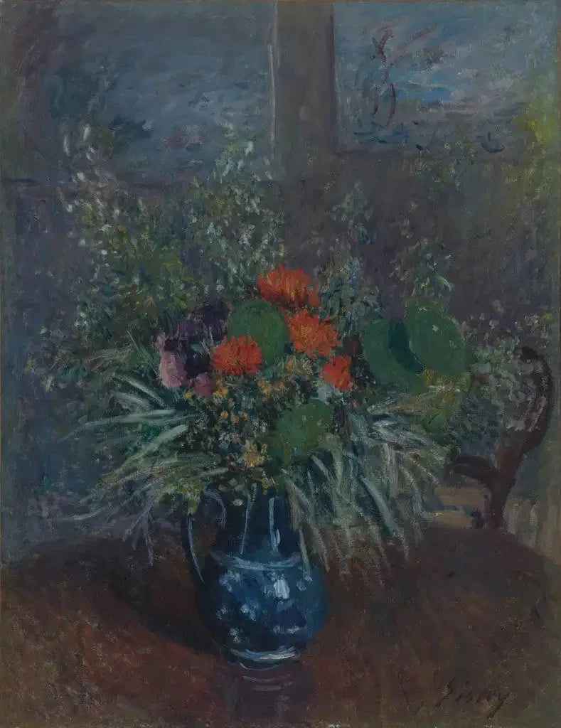 Wilde Blumen - Alfred Sisley