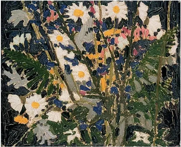 Kanadische Wildblumen - Tom Thomson