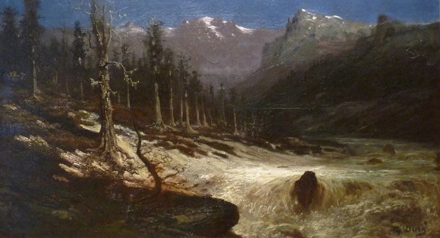 Fluss der Alpen - Gustave Doré