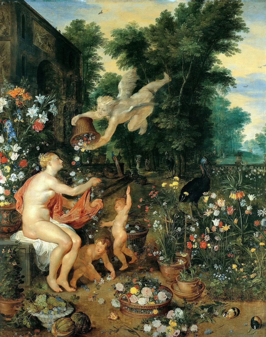 Flora und Zephyr - Peter Paul Rubens