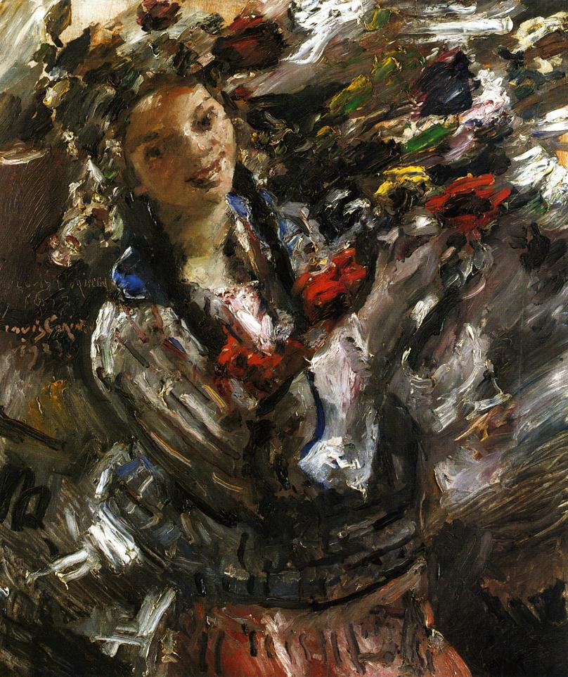 Flore - Lovis Corinth image 1 copie peinte à la main à l’huile