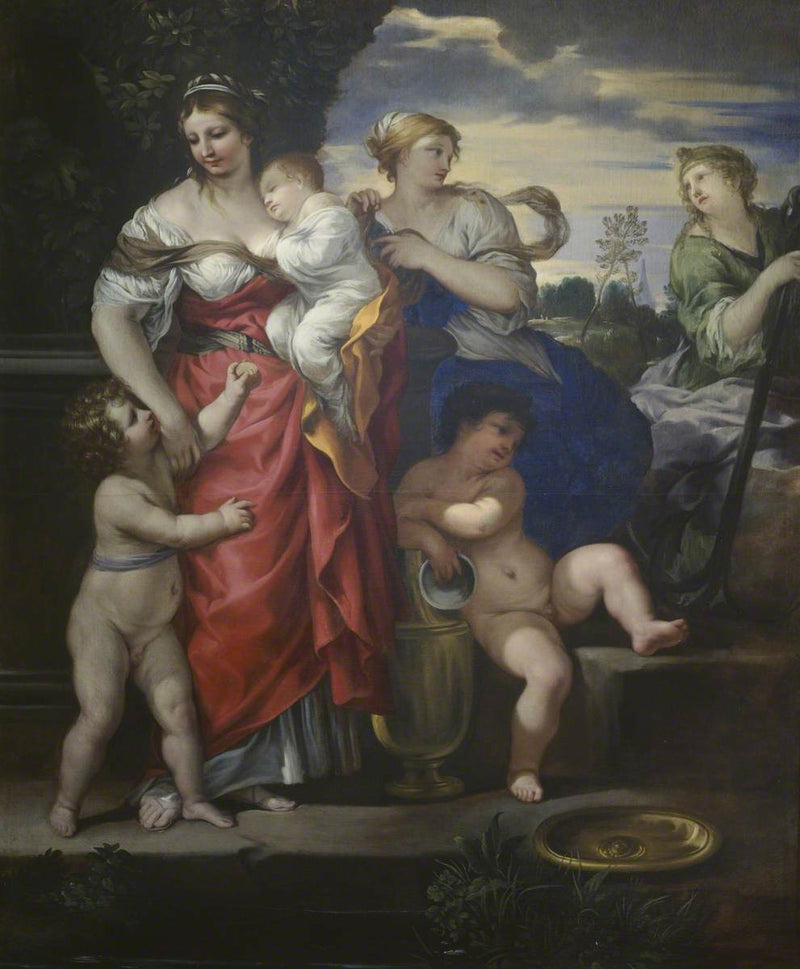 Glaube, Hoffnung und Liebe - Pietro da Cortona