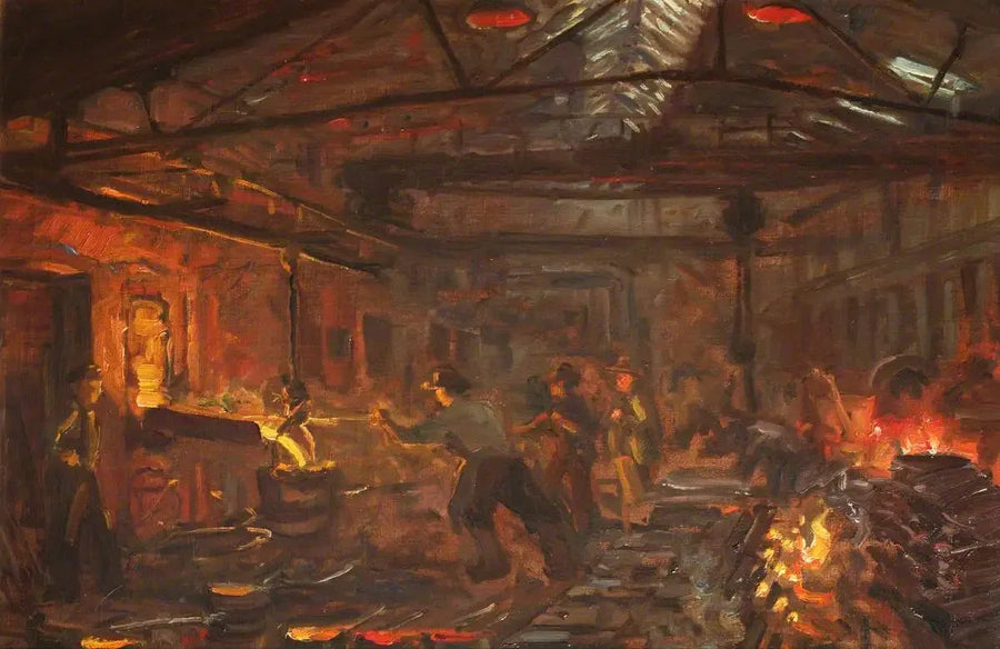 Eisenhütte Burmeister und Wain - Peder Severin Krøyer