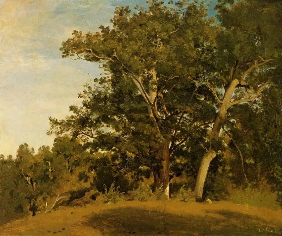 Fontainebleau – An den Schluchten von Apremont - Jean-Baptiste Camille Corot