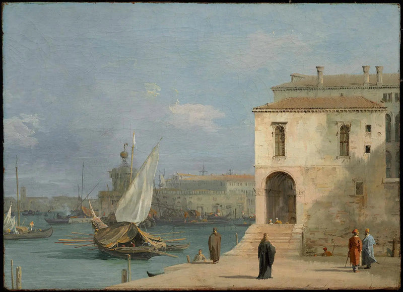 Fonteghetto della Farina, Venedig - Canaletto