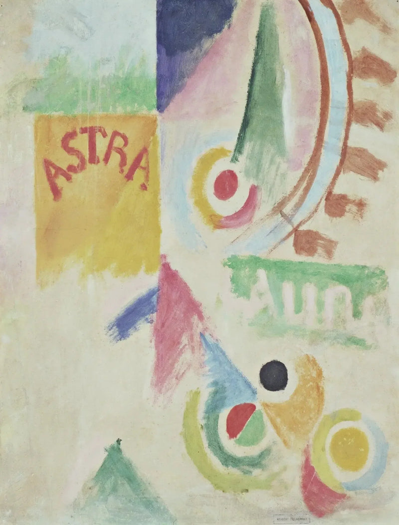 Fußball. Das Team von Cardiff - Robert Delaunay