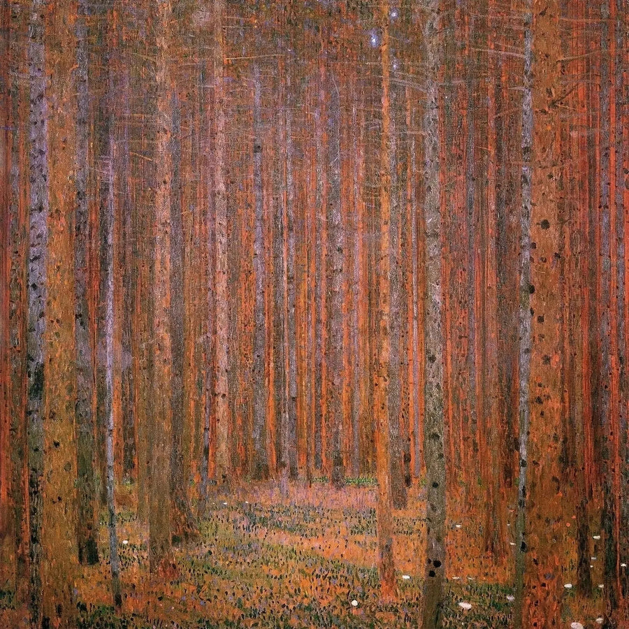 Tannenwald I - Gustav Klimt