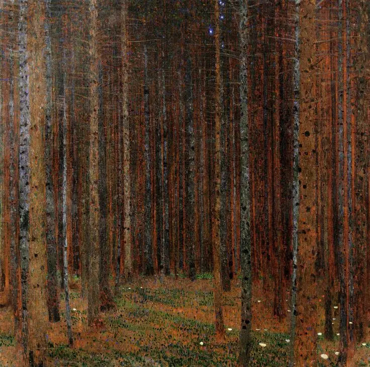 Tannenwald I - Gustav Klimt