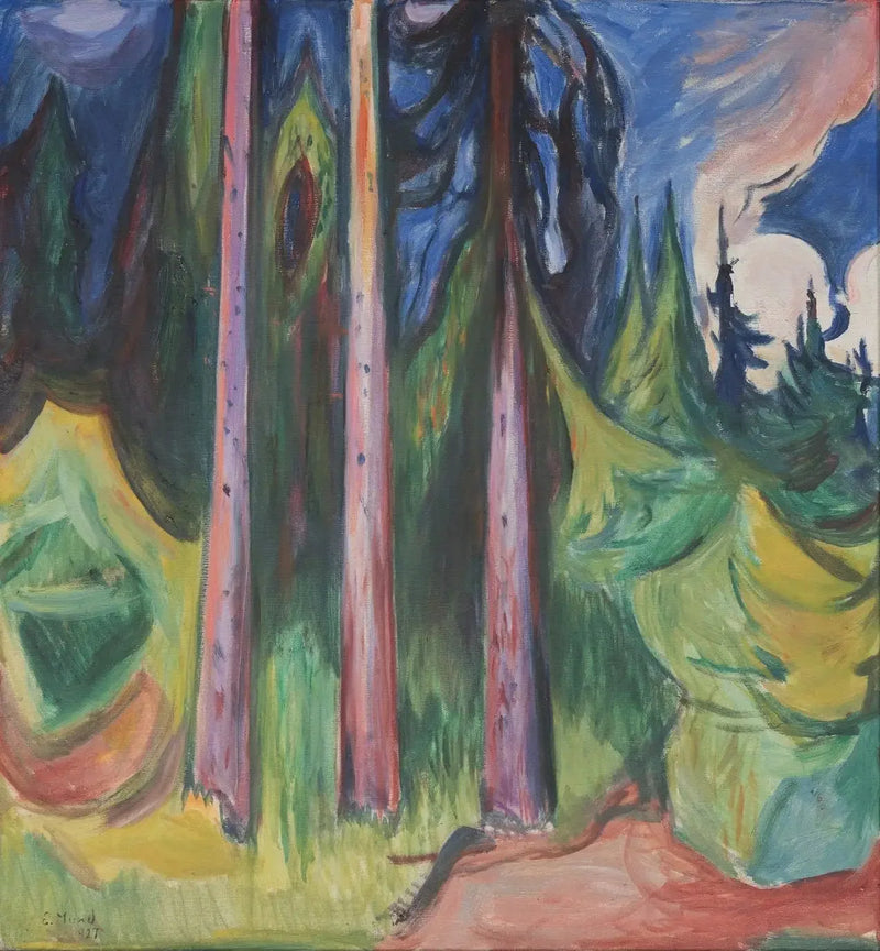 Wald - Edvard Munch