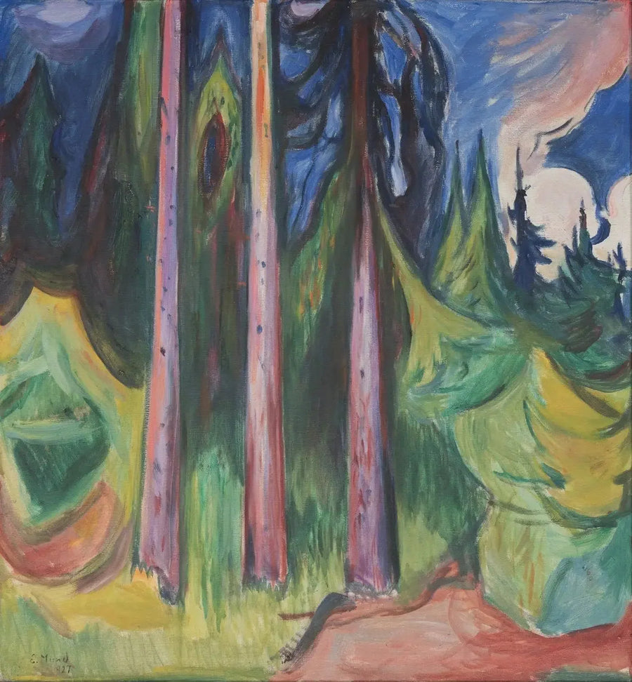 Wald - Edvard Munch