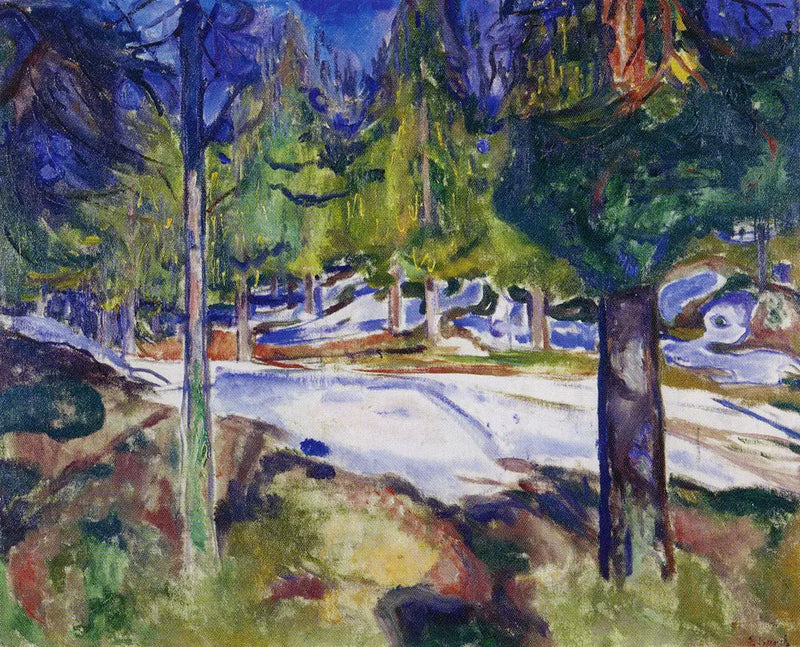 Wald - Edvard Munch
