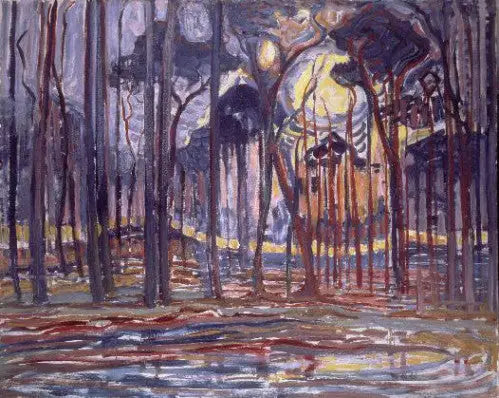 Wald in Oele - Piet Mondrian