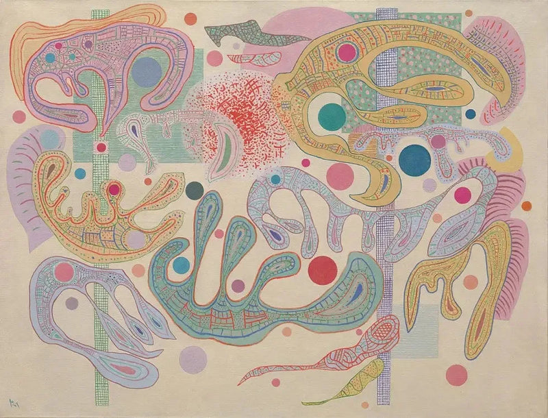 Launische Formen - Vassily Kandinsky
