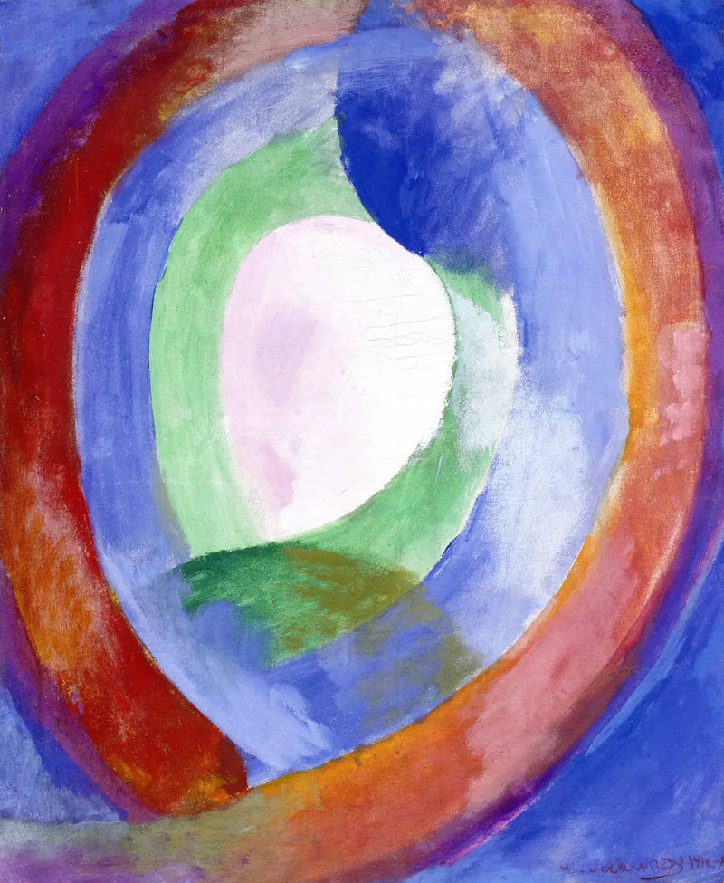 Kreisformen, Mond Nr. 1 - Robert Delaunay