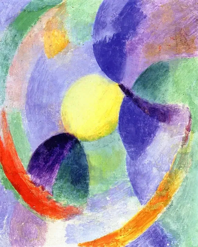 Kreisformen, Mond Nr. 3 - Robert Delaunay