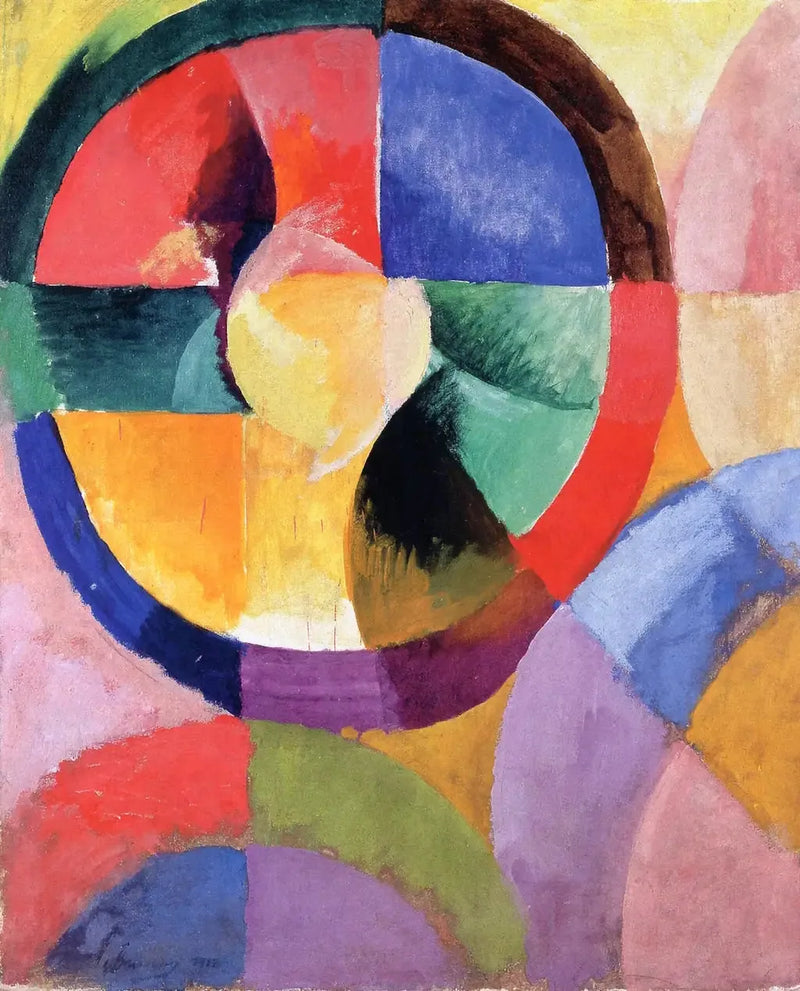 Kreisformen, Sonne Nr. 1 - Robert Delaunay