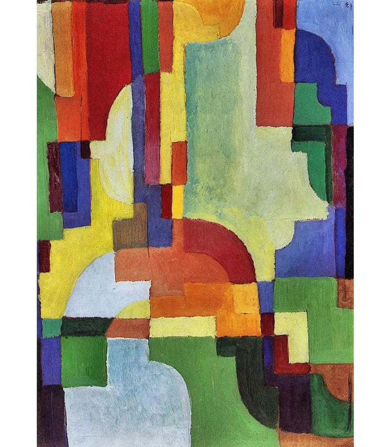 Farbformen I - August Macke