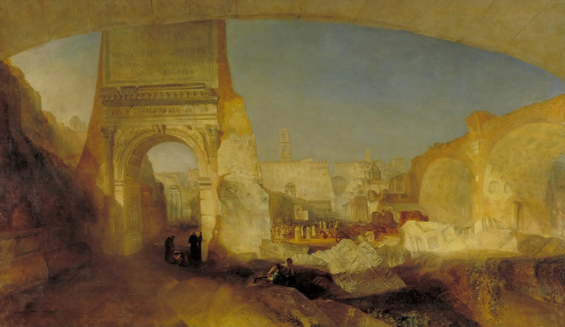Forum Romanum, für das Museum von Mr. Soane - J. M. W. Turner