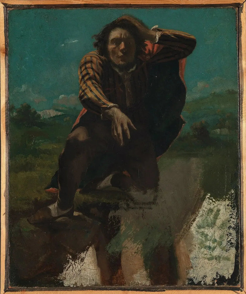 Angstbesessen - Gustave Courbet