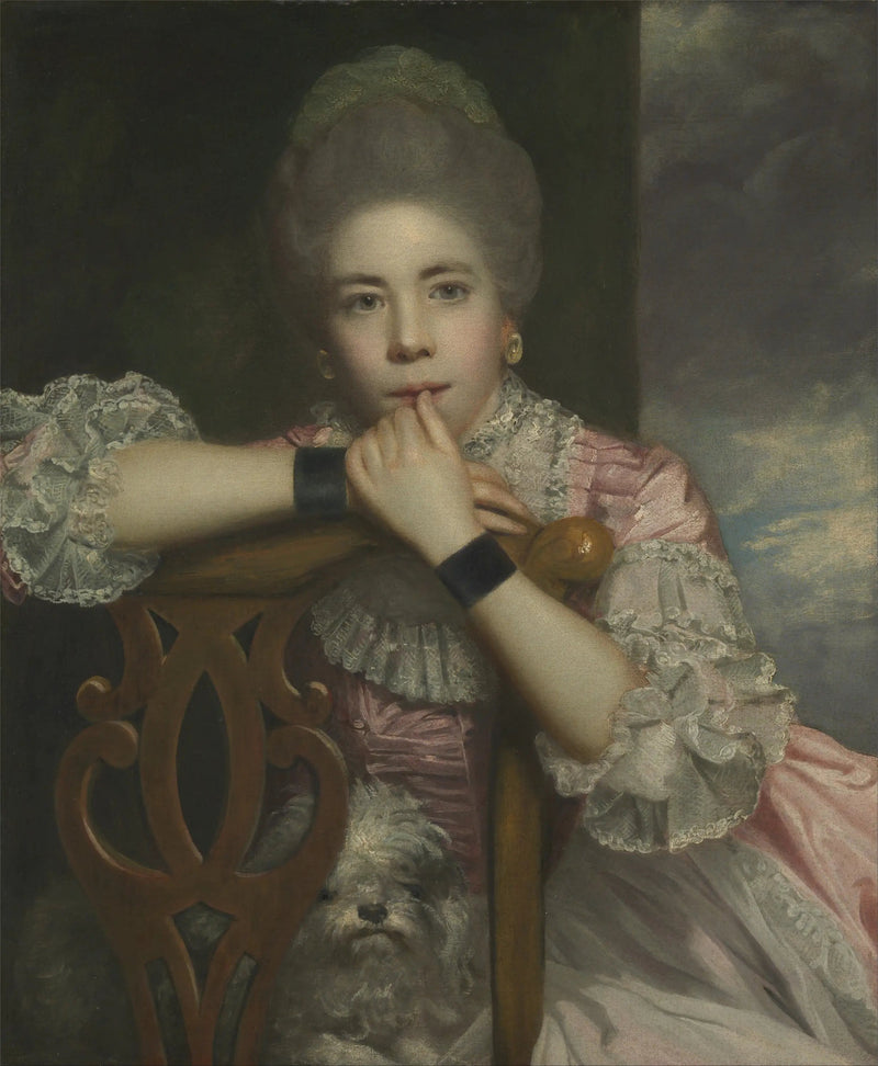 Frances Abington (née Barton) im Role der Miss Prue in « Love for Love » von William Congreve - Joshua Reynolds