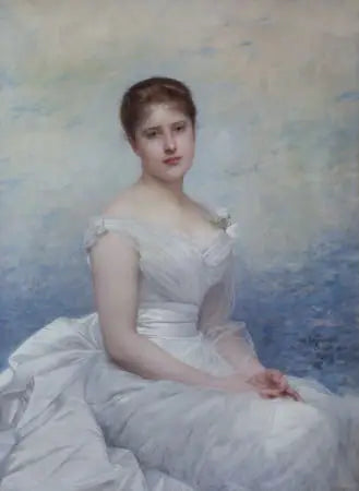 Frances Margaret Lawrance, Lady Vernon (verstorben 1940) - Jules Lefebvre