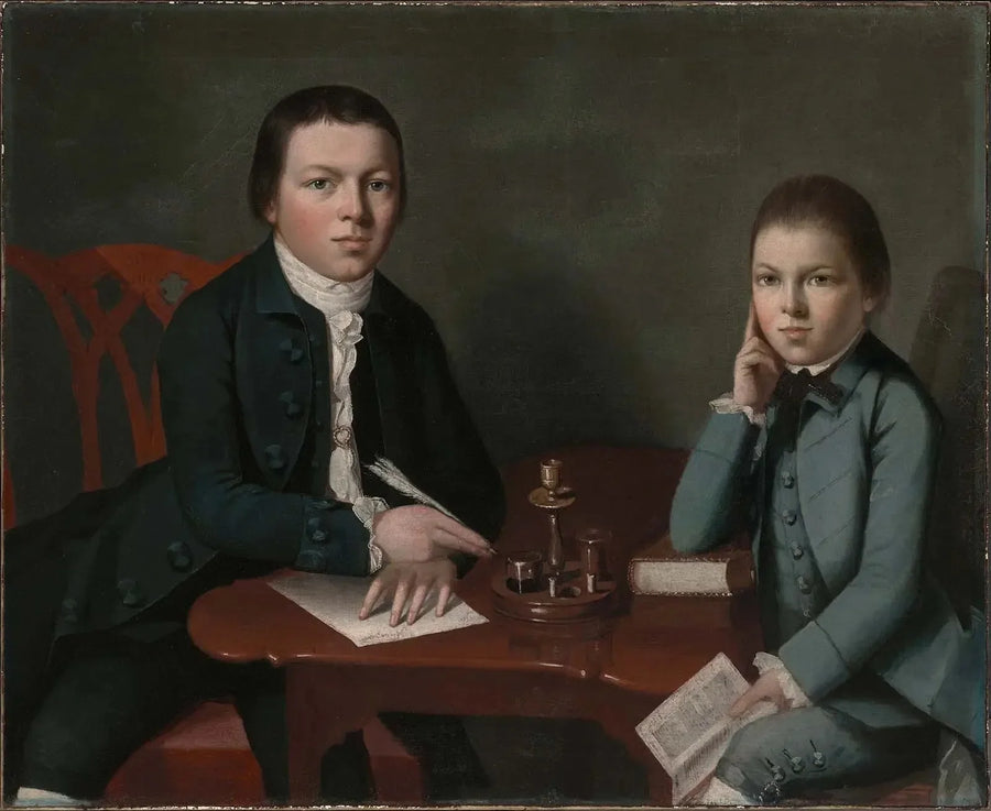Francis Malbone und sein Bruder Saunders - Gilbert Stuart