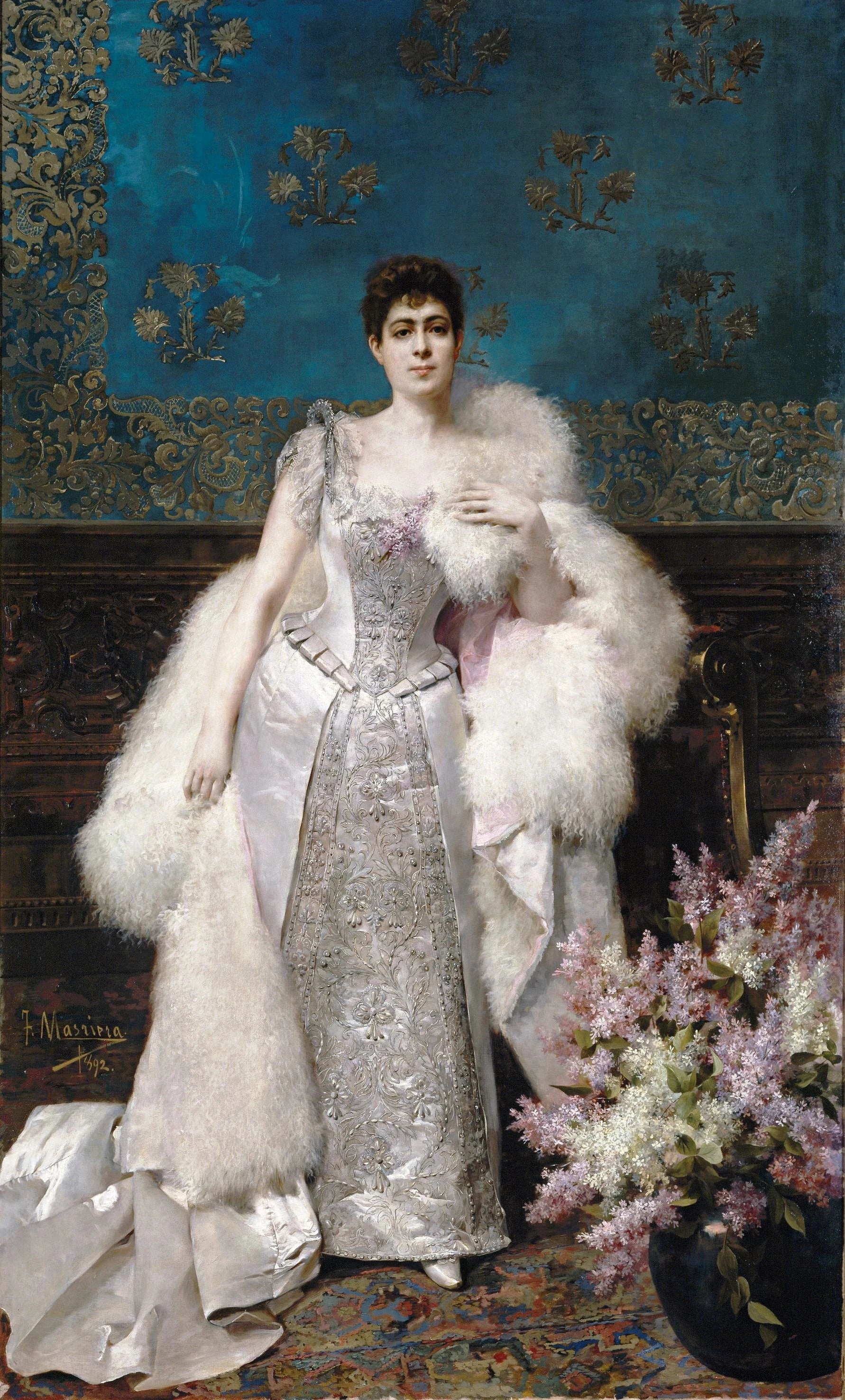 Francisca Aparicio et Mérida, marquise de Vistabella - Francesc Masriera Manovens