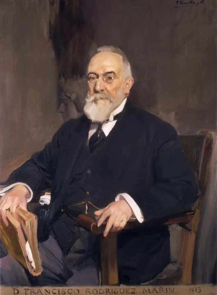 Francisco Rodríguez Marín - Joaquín Sorolla image 1 reproduction d’œuvre d’art à l’huile