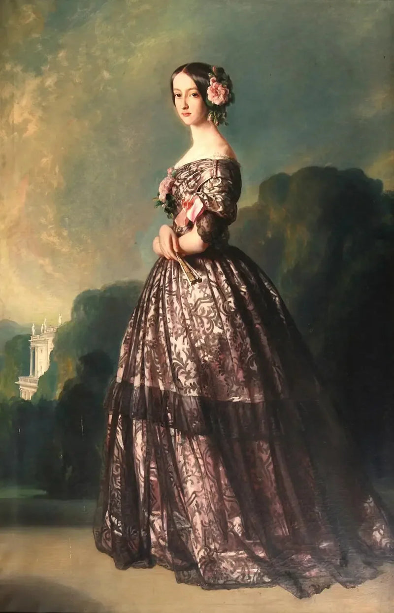 Françoise Caroline Jeanne Raphaëlle de Bourbon-Bragance, Prinzessin von Brasilien, Prinzessin von Joinville - Franz Xaver Winterhalter